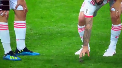 Isco saves bird during game and is the new hero of the soccer World Cup