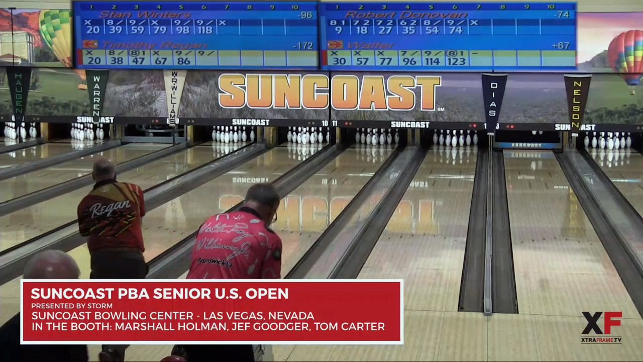Walter Ray William Jr enjoys playing 2 hand at 2018 Suncoast PBA Senior U.S. Open Rd2