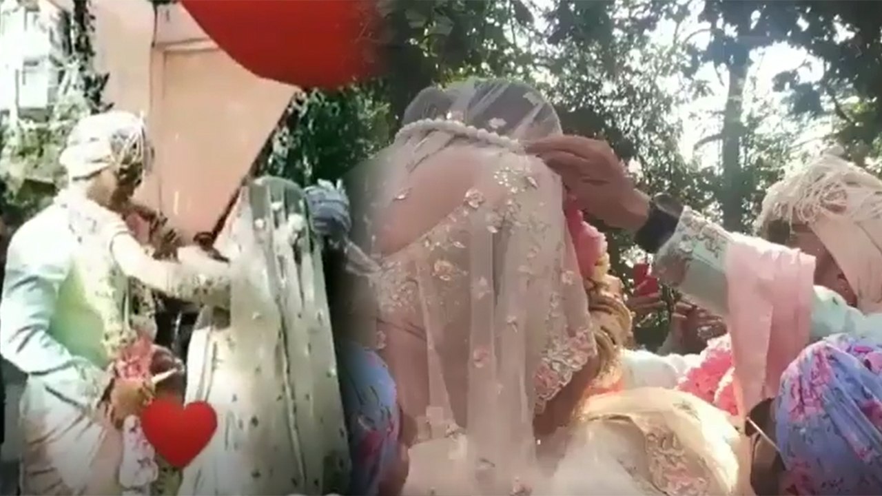 Rubina Dilaik - Abhinav Shukla Wedding:  Rubina & Abhinav having fun during VARMALA। FilmiBeat
