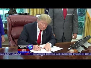 Donald Trump Tandatangani Perintah Eksekutif Terkait Pemisahan Keluarga Imigran - NET 5