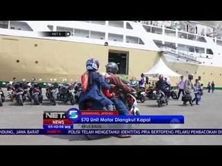Puncak Arus Balik di Pelabuhan Merak - NET 5
