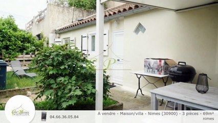 A vendre - Maison/villa - Nimes (30900) - 3 pièces - 69m²