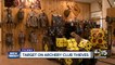 Suspects caught on video breaking into Valley archery club and stealing thousands of dollars of merchandise