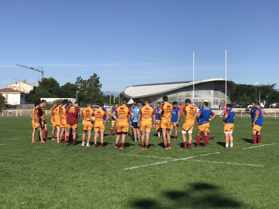 SEMAINE 1 - REPRISE ENTRAINEMENT USAP - SAISON 18 19
