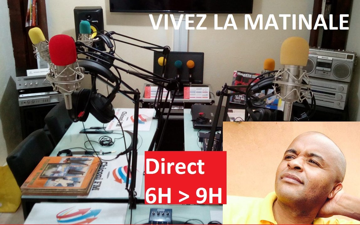 Chiconi FM TV - Emission matinale du 22 juin 2018 Dj 1Marssel