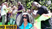 Kanye West Cried At The Louis Vuitton Show In Paris & Kim K Is Proud Of Him