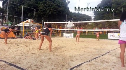 Colombian Women's Beach Volleyball