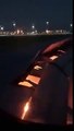 بالفيديو .. اشتعال النيران في جناح طائرة المنتخب السعودي في روسيا.. واتحاد الكرة يصدر بياناً