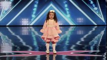 Sophie Fatu- Adorable 5-Year-Old Sings Throwback Tune - America's Got Talent 2018