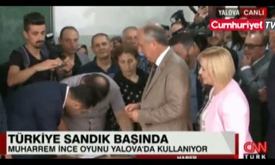 Muharrem İnce oyunu böyle kullandı