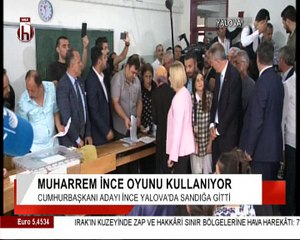 Muharrem İnce oyunu kullandı