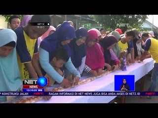 Tradisi Syawalan di Pekalongan, Membuat Gethuk Super Panjang - NET 12