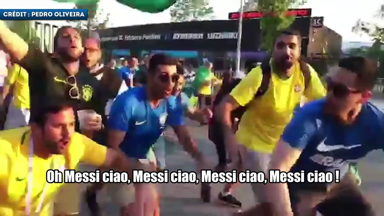 "Messi Ciao", les Brésiliens chambrent Lionel Messi