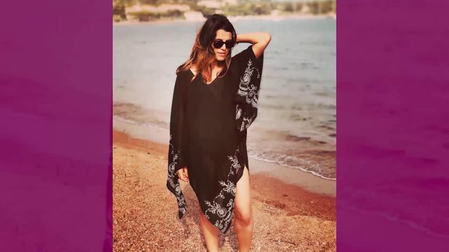 Karine Ferri et Sylvie Tellier : des futures mamans rayonnantes à la plage !