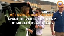 Le dérapage de Melania Trump en se rendant à un camp de migrants