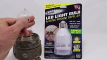 Testing Out The ZAPP Light Sonic Rodent Repeller Light Bulb. Mousetrap Monday