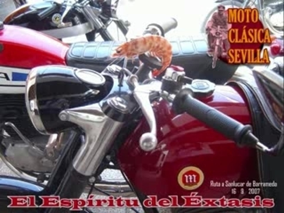 Motos Clasicas- Ruta en Sanlucar de Barrameda