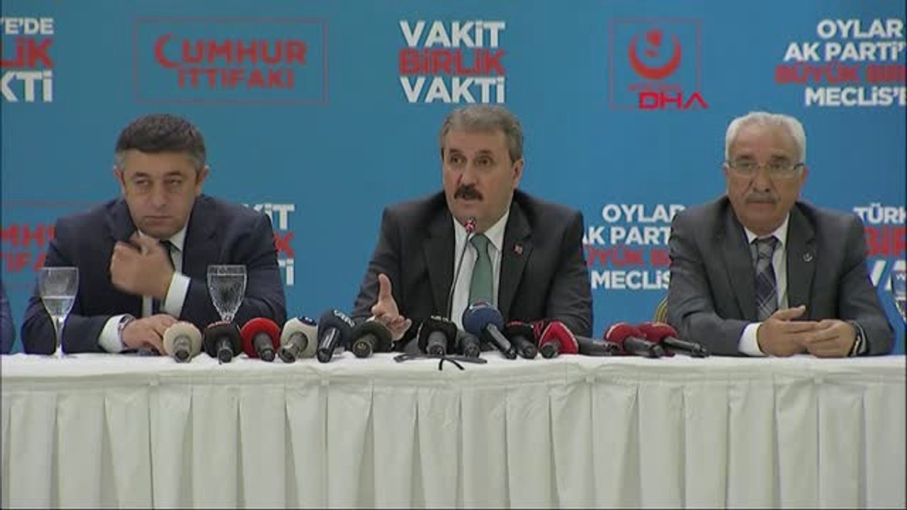 BBP Genel Başkanı Destici Basın Toplantısında Gündemi Değerlendirdi- 6