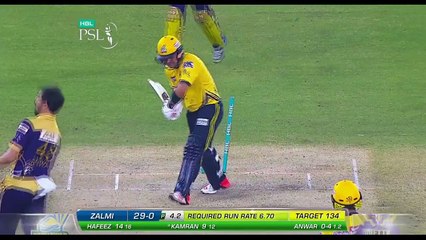 Anwar-Ali-inswinging-magic-ball-to-Kamran-Akmal-PSL-Pakistan-Super-League ( Magic Ball )