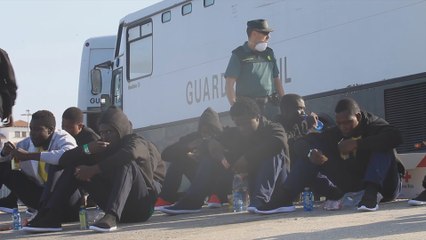 Las costa gaditanas escenario del rescate de 182 inmigrantes