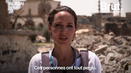 À Mossoul, Angelina Jolie dépeint un tableau de la ville très préoccupant