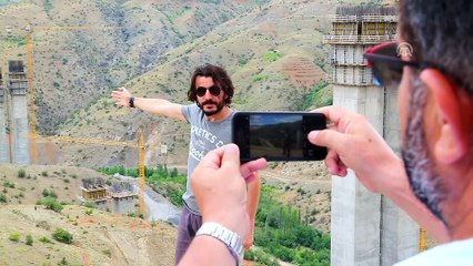 En yüksek viyadük inşaatına yolcu ilgisi - KONYA