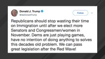 Trump: Republicans Should 'Stop Wasting' Time On Immigration, Wait Until 'Red Wave' To Pass Legislation
