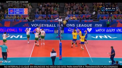 3º♣ SET -BRASIL X AUSTRÁLIA - 22-06-2018