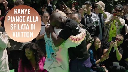 Ecco come mai Kanye West è in lacrime