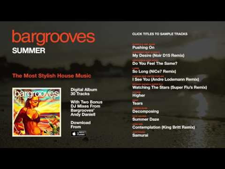 Bargrooves Summer - Album Sampler