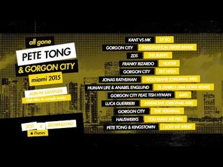 All Gone Pete Tong & Gorgon City Miami 2015 - Album Sampler