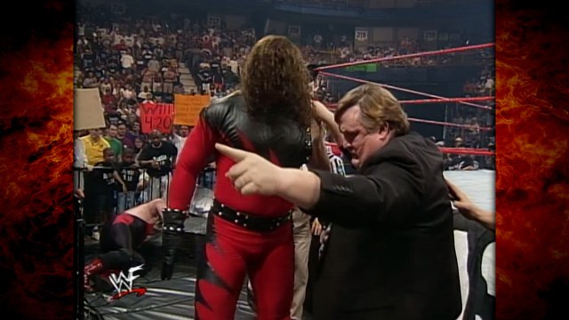 Kane w/ Paul Bearer Attacks Vader! 5/25/98