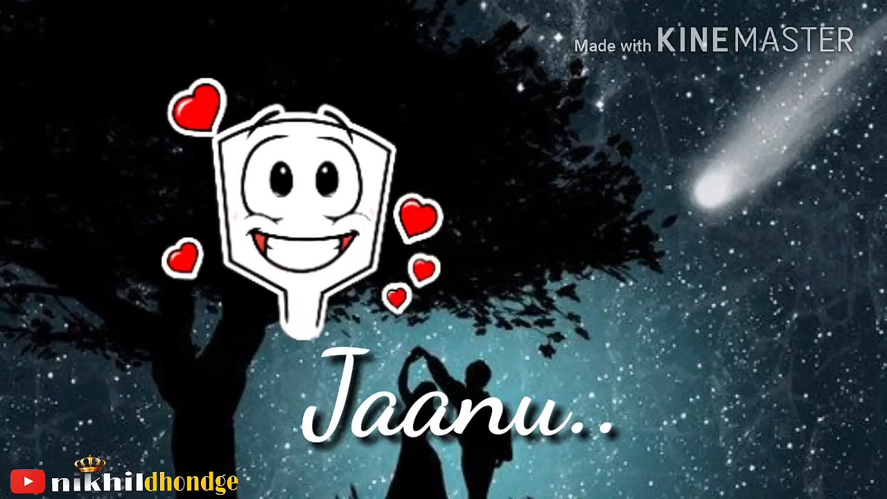 36.OK Jaanu -- Romantic Love Song -- whatsapp video status --lyrics