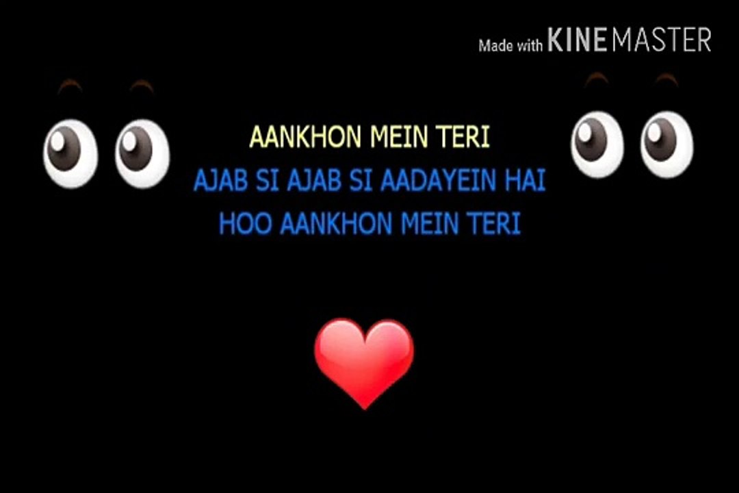 49.Whatsapp status miss you -ankho me teri ajab si lyric -