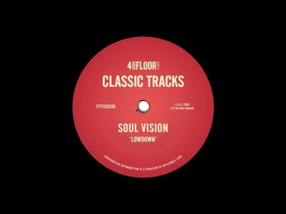Soul Vision 'Lowdown' (Reprise)