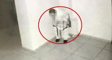 Rezil Adam, İş Merkezinde Çöp Kutusuna Tuvaletini Yaptı! Kamera Kayıttaydı