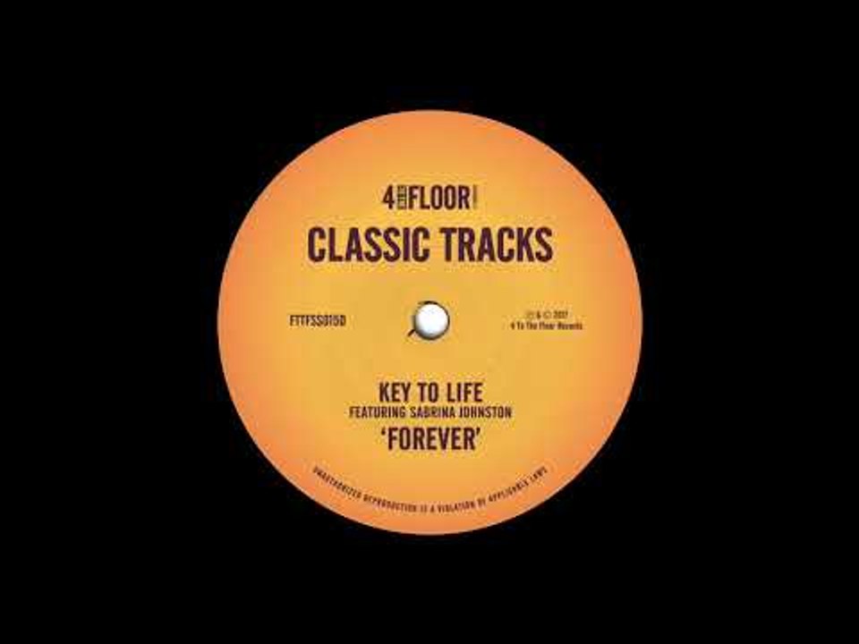 Key To Life featuring Sabrina Johnston 'Forever' (BC's Darkroom Dub)