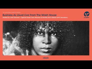 Business As Usual October 2016: Luke Solomon, Juan Maclean & Gideön