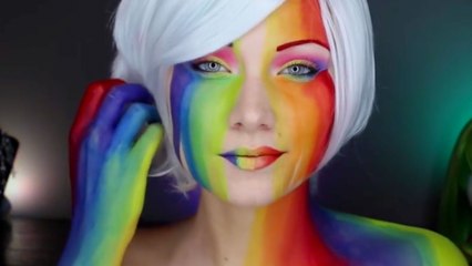 This Rainbow Pride Makeup Tutorial Is Amazing