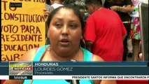 Familiares de presos políticos en Honduras exigen su liberación