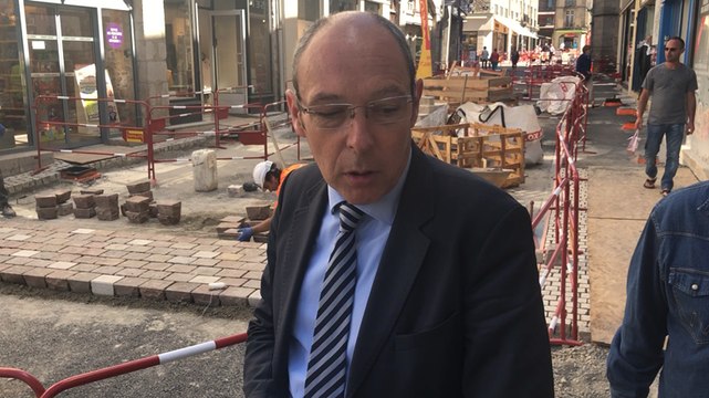 Travaux en centre-ville d’Alençon