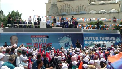 Cumhurbaşkanı Erdoğan: 'Türkiye'deki Arap kardeşlerimiz Münbiç'e yerleşmeye başlayacaklar' - İSTANBUL