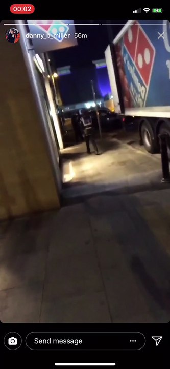 Emmerdale star Danny miller on he instagram last night 2018