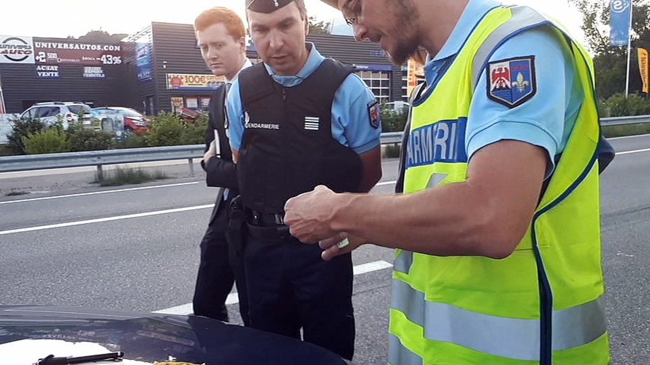 Opération de contrôle de gendarmerie dans les Hautes-Alpes