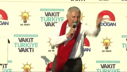 Aydın Başbakan Yıldırım Aydın'da Konuştu