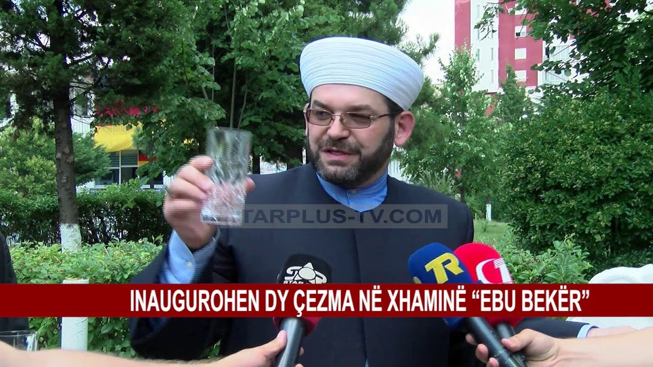 “INAGUROHEN DY ÇEZMA NË XHAMINË “EBU BEKËR”” is locked  INAGUROHEN DY ÇEZMA NË XHAMINË “EBU BEKËR”