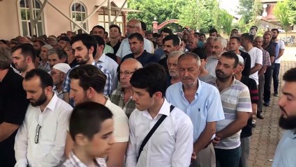 Silahlı kavgada öldürülen Bekirpaşa Camisi imamı Güldü'nün cenazesi - SAKARYA