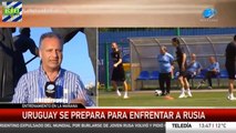 ENTRENAMIENTO DE LA SELECCIÓN URUGUAYA, CAMBIOS Y ARGENTINOS PEGANDOLE A UN CROATA (22/06/18)