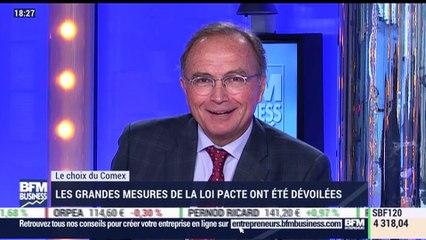 Le choix du Comex: Les grandes mesures de la loi Pacte ont été dévoilées - 22/06