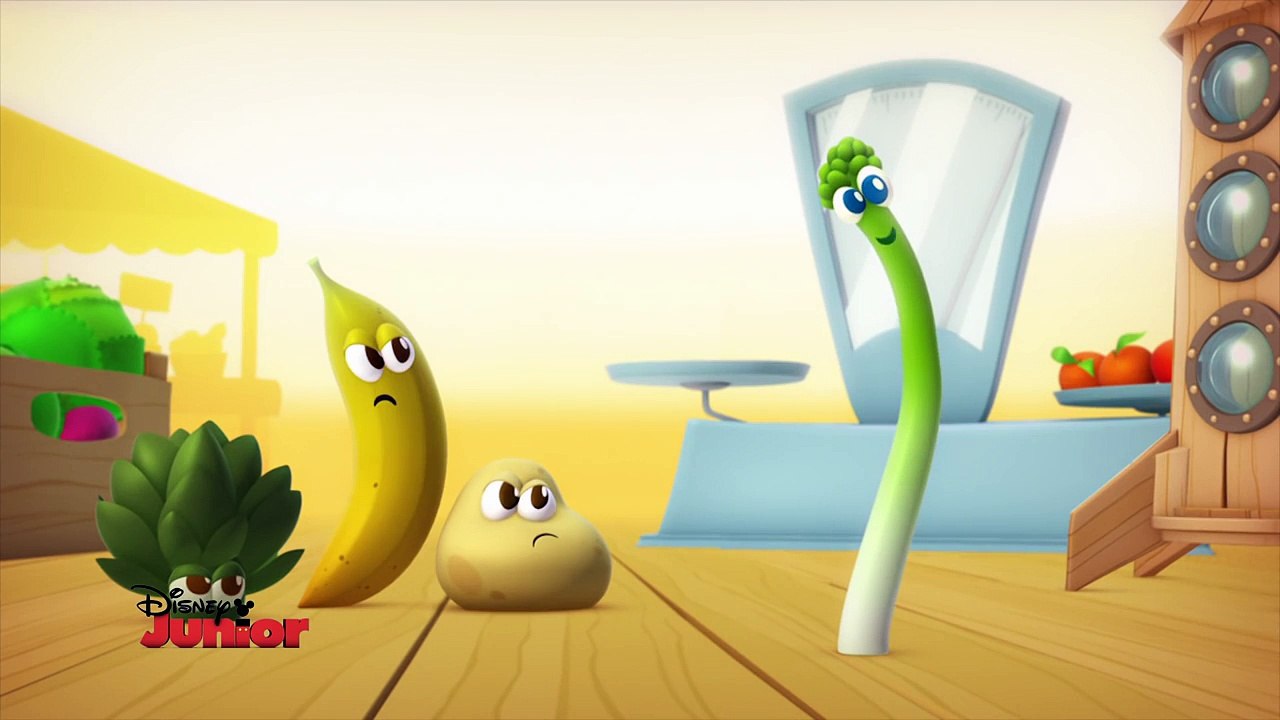 A table les enfants ! - L'Asperge - Episode en entier - Exclusivité Disney Junior !_2